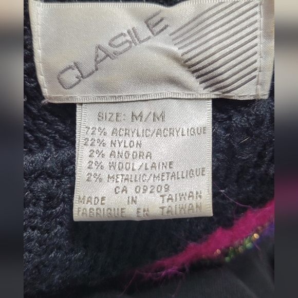 Vibrant vintage sweater M - Picture 3 of 3